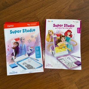 Osmo Super Studio Disney Princess + Frozen 2 drawing games